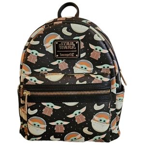 NWT Disney Loungefly Grogu Baby Yoda Star Wars Mandalorian Mini Backpack